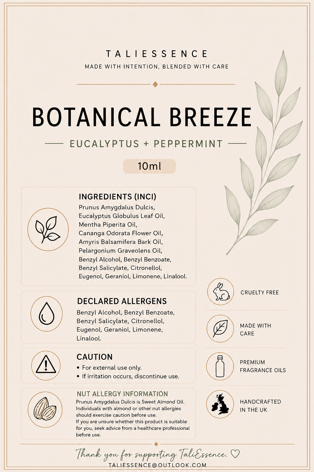 Botanical Breeze: Eucalyptus + Peppermint